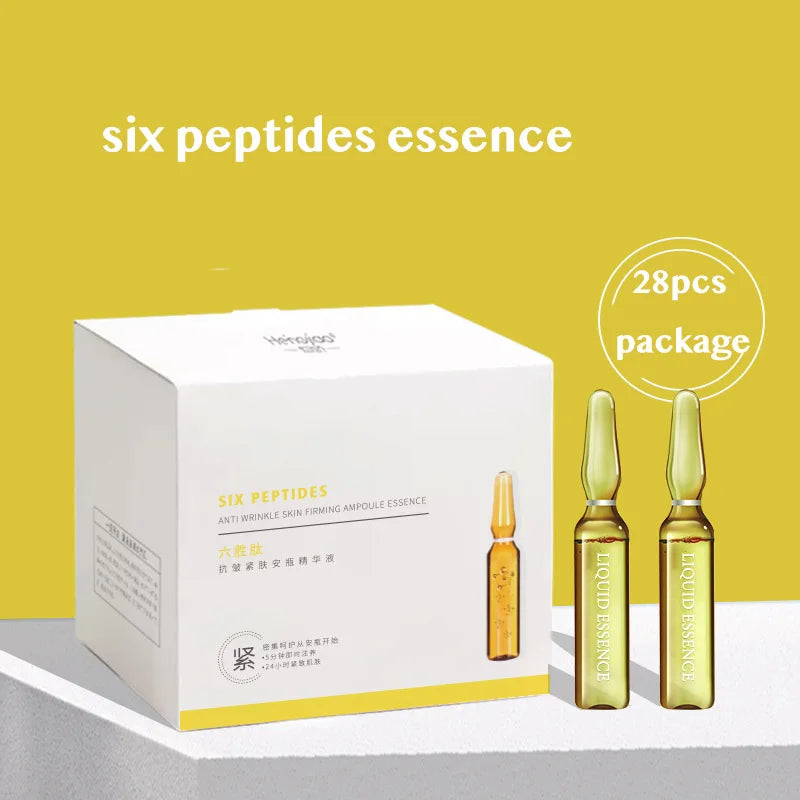 28 Bottles Skincare Revitalizer Hyaluronic Acid Ampoule Essence - Moisturizing & Pore Shrinking Facial Serum