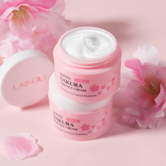 🌸 Sakura Glow Essence Cream – Hydration & Radiance 🌸