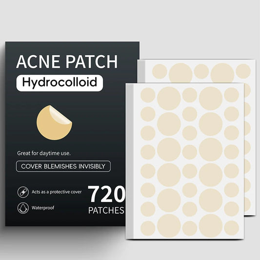 🌟 720PCS Invisible Acne Pimple Patch – Professional Acne Healing & Care! 🌿