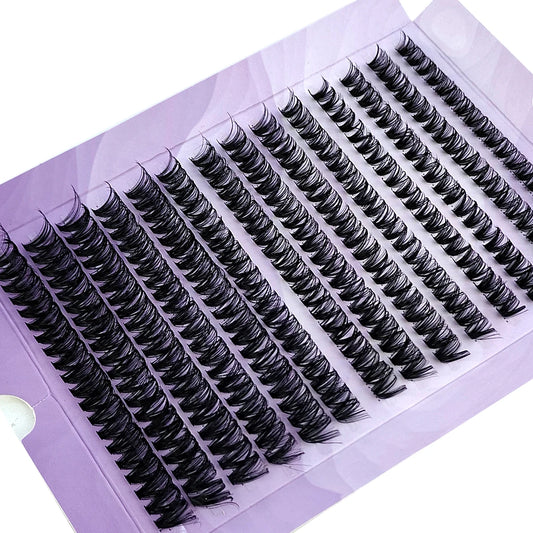 280 Bundles 60D/80D Mink Eyelash Extensions – 0.05mm Ultra-Thin Russian Volume Lashes