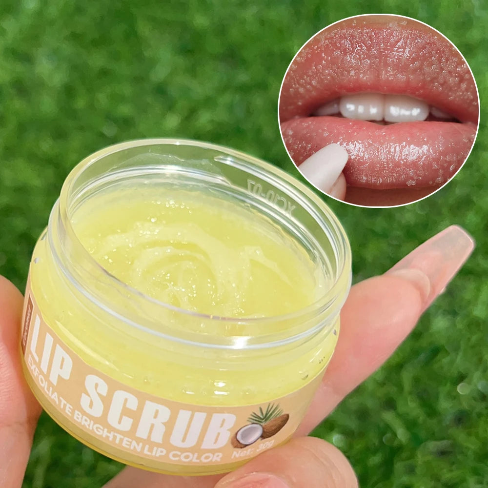 💋 Exfoliating Lip Scrub & Nourishing Lip Balm – Remove Dead Skin, Reduce Fine Lines & Hydrate Lips for Smooth, Soft Comfort!