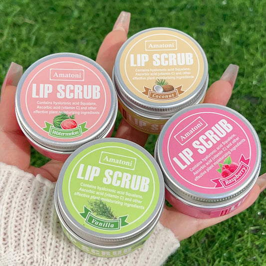 💋 Exfoliating Lip Scrub & Nourishing Lip Balm – Remove Dead Skin, Reduce Fine Lines & Hydrate Lips for Smooth, Soft Comfort!