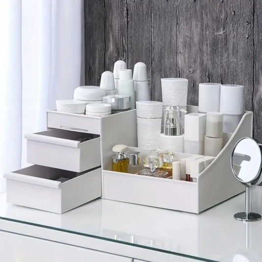 ✨ Drawer-Style Cosmetic Storage Box | Organize in Style ✨