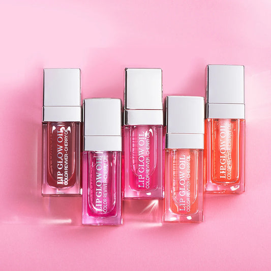 💖 Hydrating Lip Glow Oil 💧 – Moisturizing Transparent Plumping Lip Gloss, Tinted for Lip Care & Dry Lips 🌸