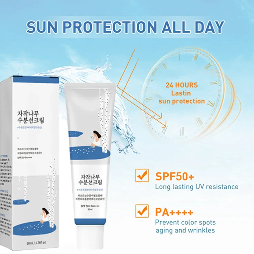 🌞 Round LAB Sunscreen for Face – SPF50+ PA++++ Strong UV Protection with Birch Juice Moisturizing Formula 🌿