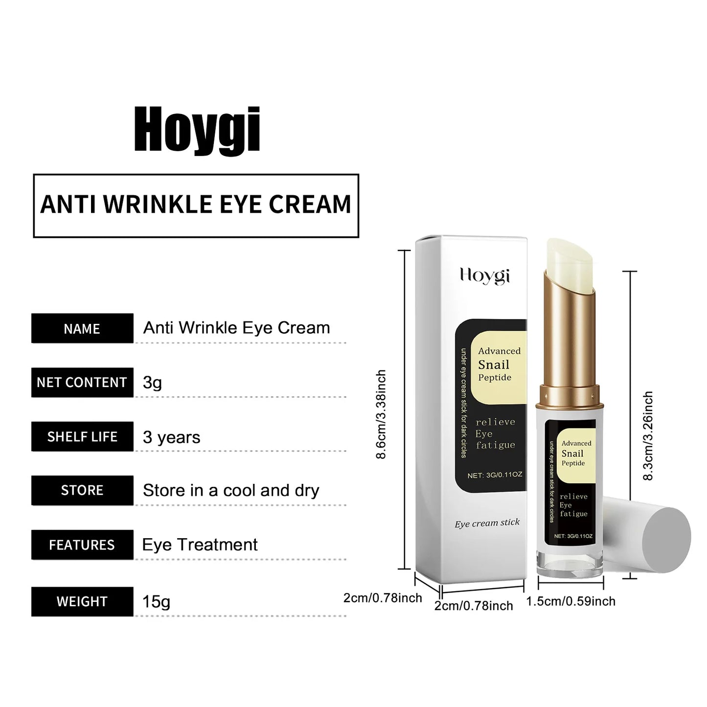 Snail Eye Cream – Firm, Brighten & Renew Your Eyes!