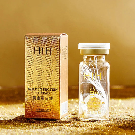 Korean 24K Care Serum Set: Collagen Silk, Hyaluronan & Firming Essence for Lifting & Moisturizing Skin