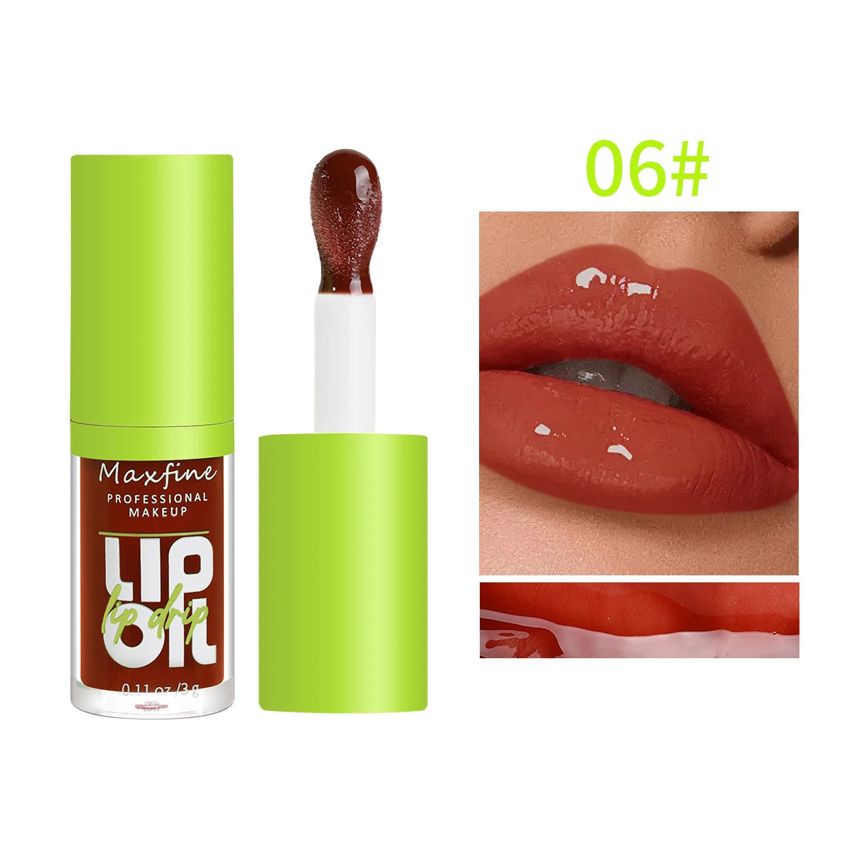 💖 6-Tone Moisturizing Lip Gloss 💫 – Luminous Oil Lip Gloss, Transparent Liquid Lip Gloss, Natural Lip Enhancer! 💋