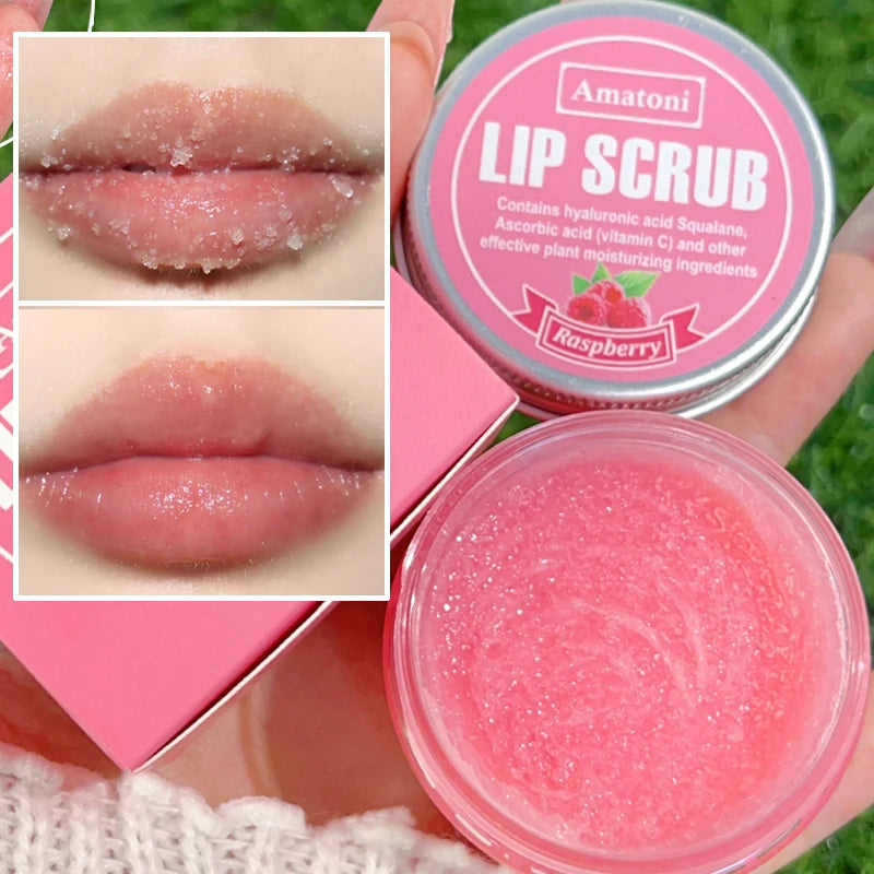 💋 Exfoliating Lip Scrub & Nourishing Lip Balm – Remove Dead Skin, Reduce Fine Lines & Hydrate Lips for Smooth, Soft Comfort!