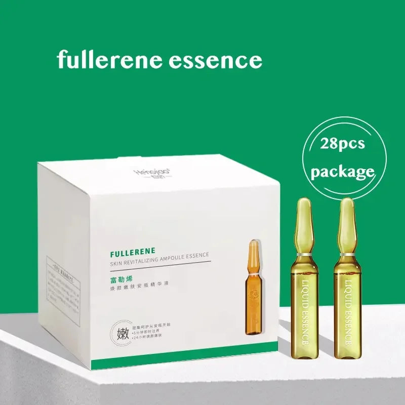 28 Bottles Skincare Revitalizer Hyaluronic Acid Ampoule Essence - Moisturizing & Pore Shrinking Facial Serum