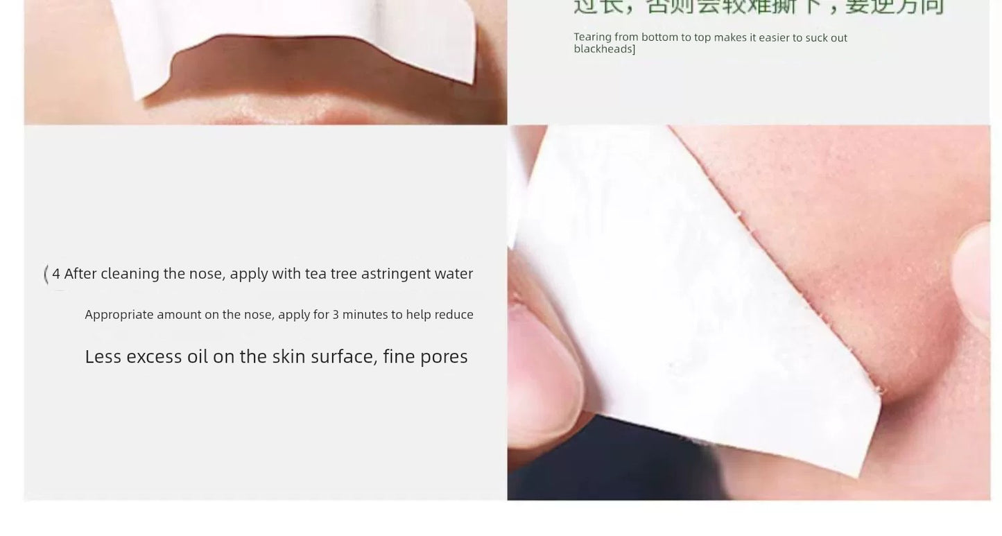 ✨Tea Tree Blackhead Remover Strips – Deep Pore Cleansing & Acne Care✨