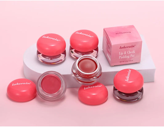 ✨ Blushed Moment – Baby | Lip & Cheek Blurry Pudding Pot ✨