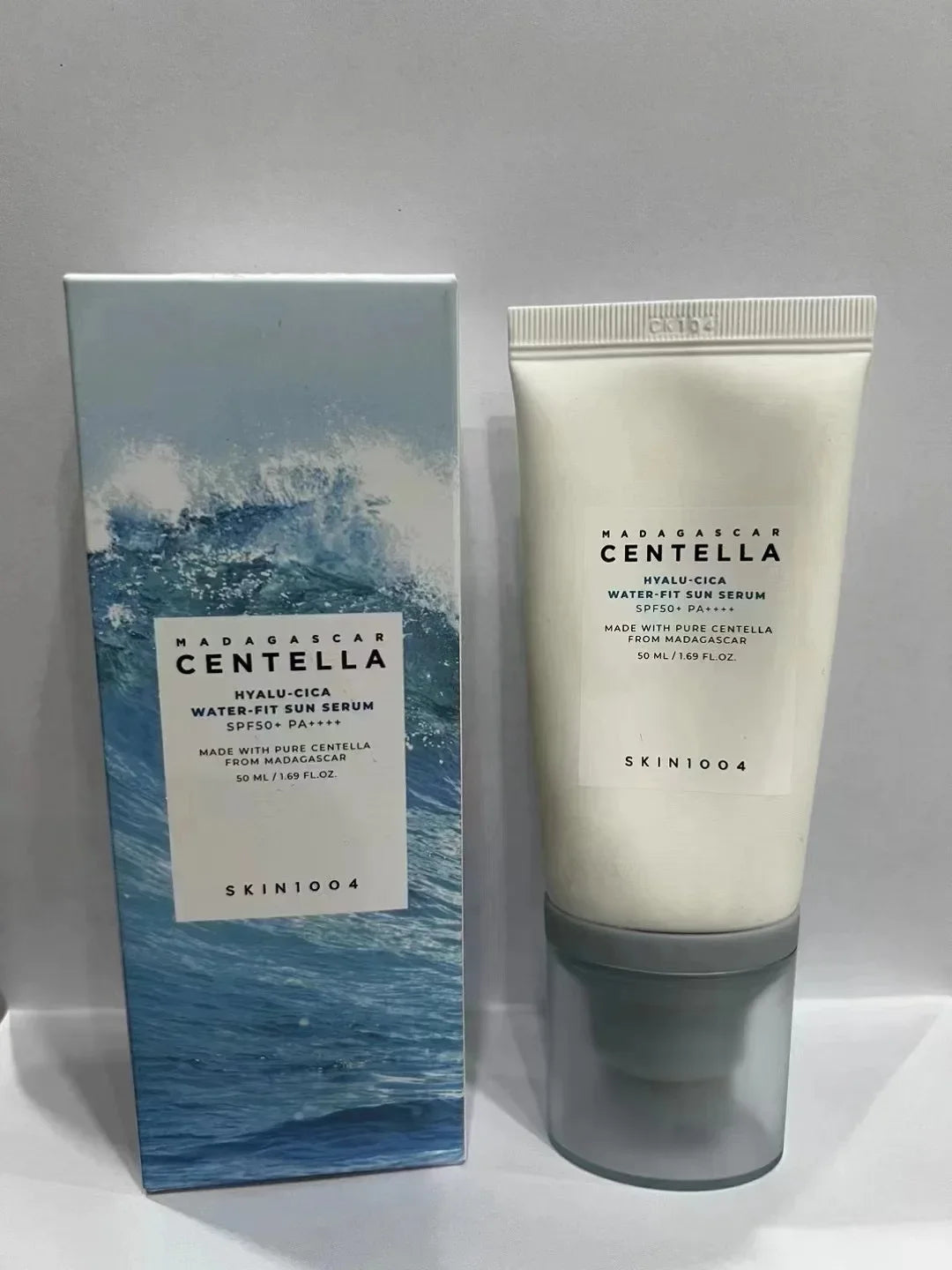 🌿 Centella Asiatica Skin1004 Hyaluronic Acid Sunscreen SPF 50+ – Light, Moisturizing & Protective Water-Based Sunscreen 🌞